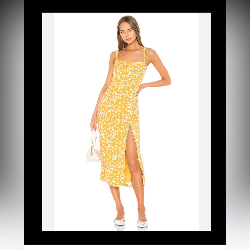 Capulet, Janette Dress - yellow floral. Size small